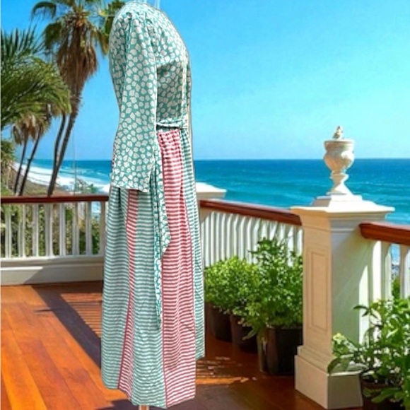 California Vintage David Brown Maxie Dress Size Large - Picture 8 of 8